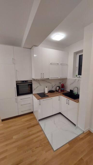 Apartment Green Lux Belgrado Exterior foto